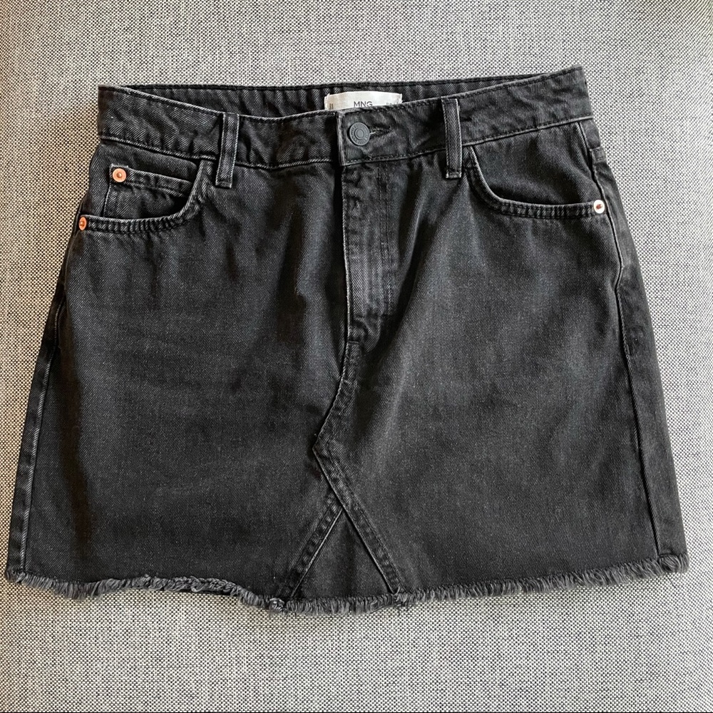 Mango Denim Mini Skirt